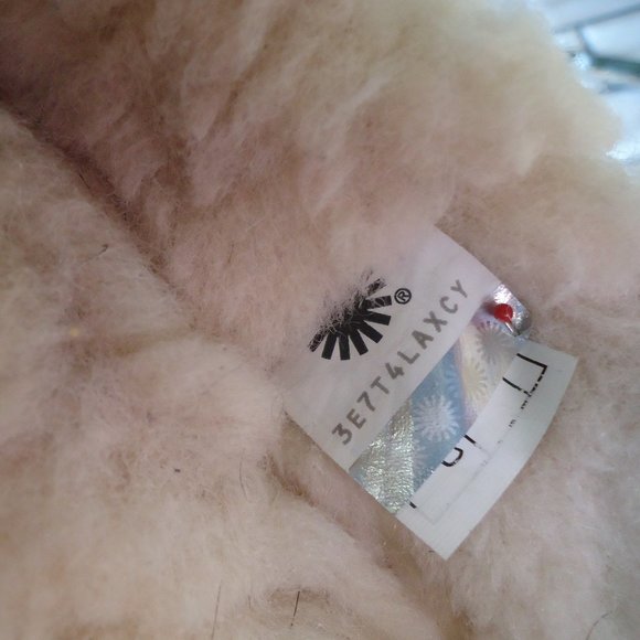 SIZE 11. UGG shearling lined leather slippers/loafers. main image 10